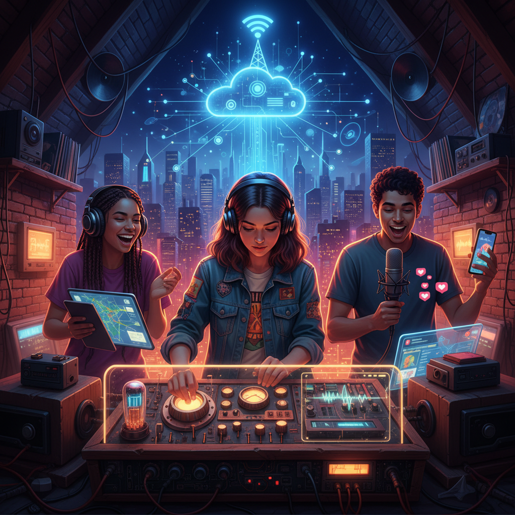 Beyond the Algorithm: How Gen Z Entrepreneurs Are Turning Owned Internet Radio Into Low-Cost Marketing Engines